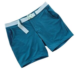 Outdoor Voices Rectrek 7" Shorts Teal Men's Size XXL